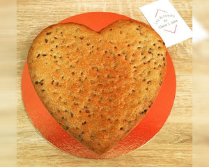 Cookie GÉANT en forme de coeur