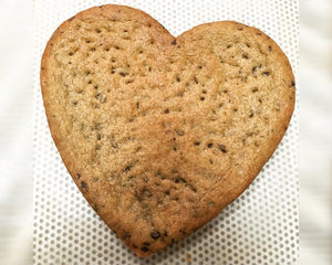 Cookie GÉANT en forme de coeur