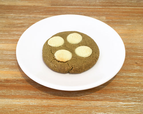Cookie - thé vert Matcha, chocolat blanc