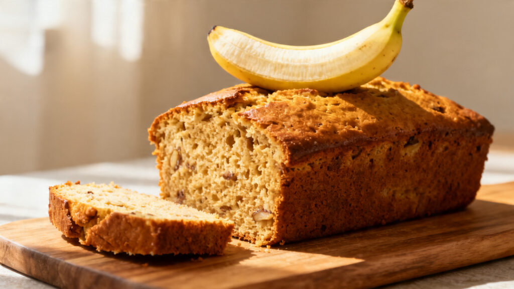 Banana bread anti-gaspi avec bananes très mûres