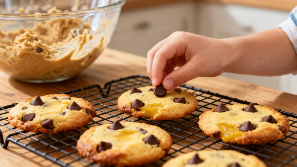 Cookies faciles au chocolat pour recette goûter enfant