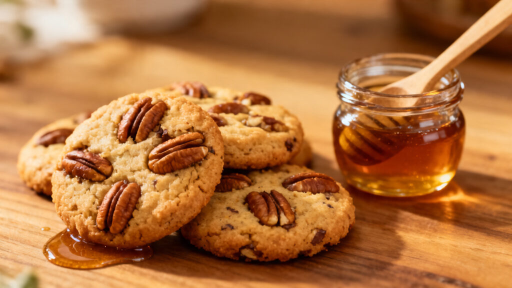 Mini cookies pécan érable aux arômes boisés