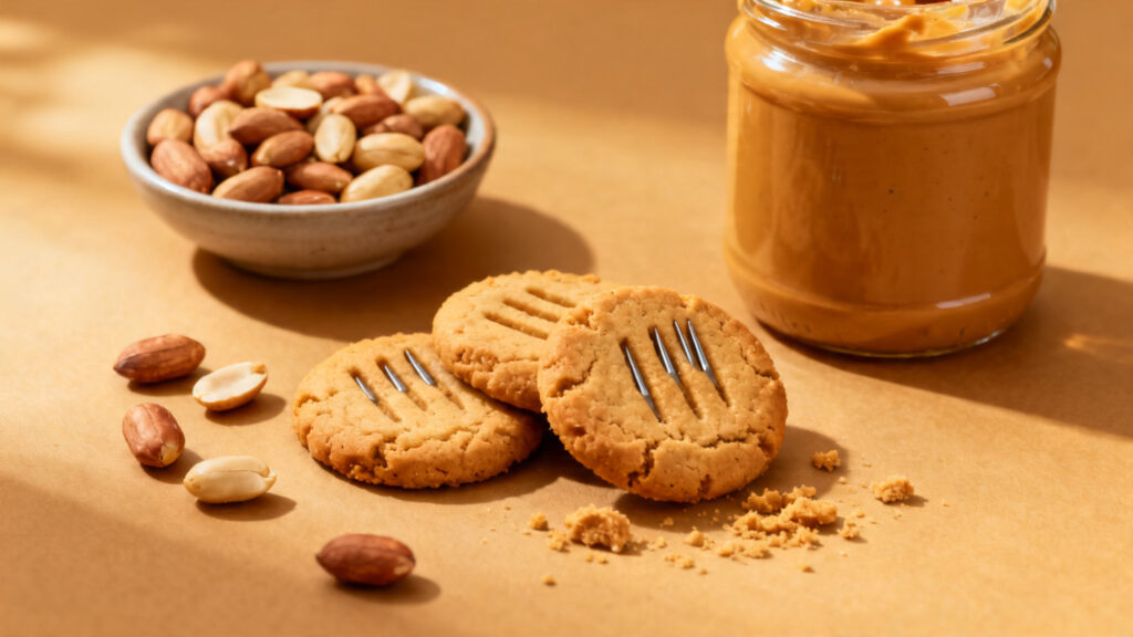 Mini cookies beurre de cacahuète protéinés
