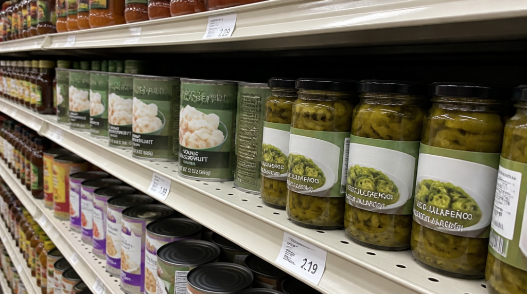 Rayon cuisines du monde avec jalapeños et jackfruit