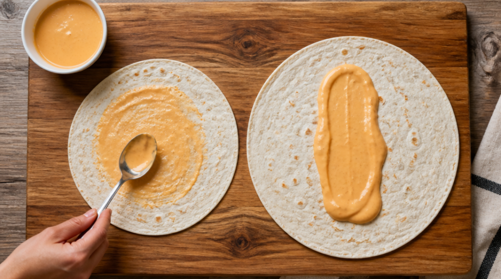 Nappage 50-70 g pour tacos moyen, 80-100 g grand