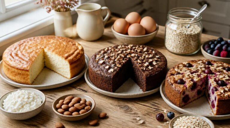 Recette de gâteau protéiné sans whey en trois versions