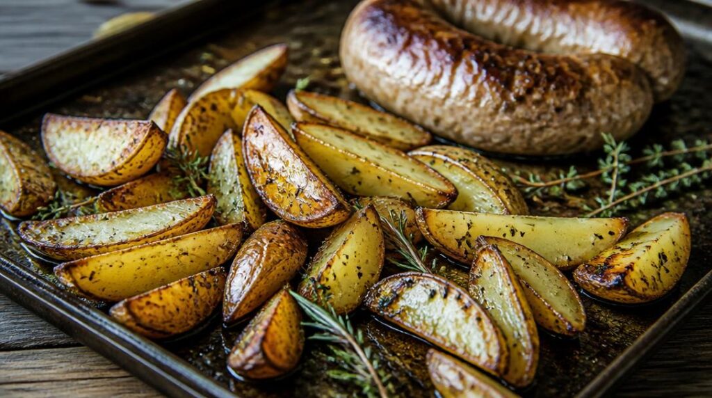 Pommes de terre rôties aux herbes fraîches