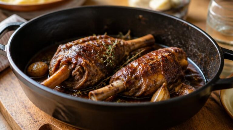 Temps de cuisson de la souris d'agneau au four